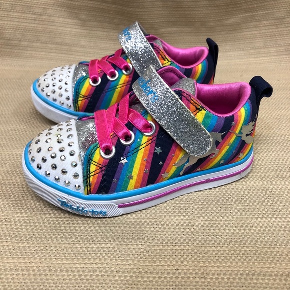 skechers rainbow twinkle toes